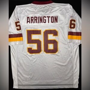 Washington Redskins Lavar Arrington Reebok Football Jersey Size: XXL